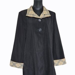 VTG NOVELTI Junior Long A-Line Black Jacket (15/16)